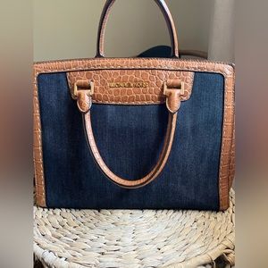 Michael Kors Denim Tote
